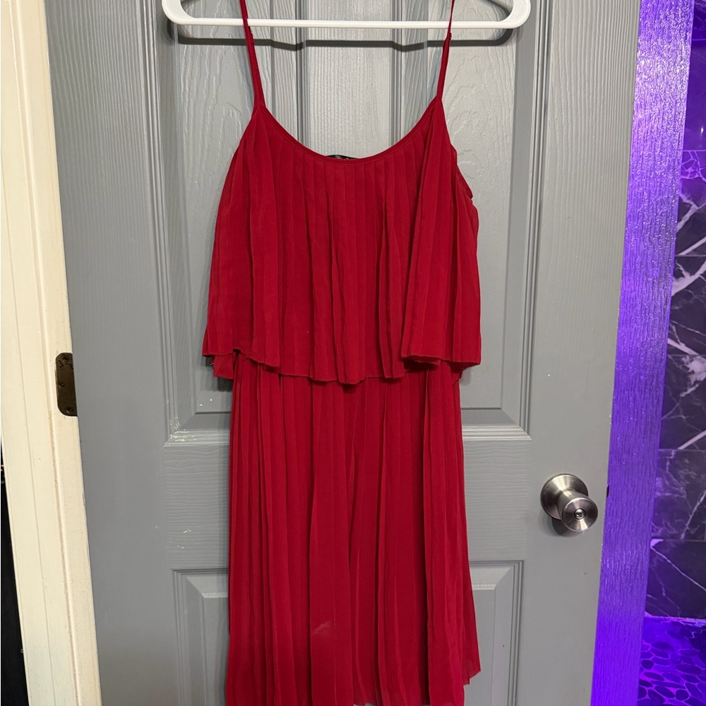 Kensie Vibrant Red Dress size 8 - Picture 4 of 7